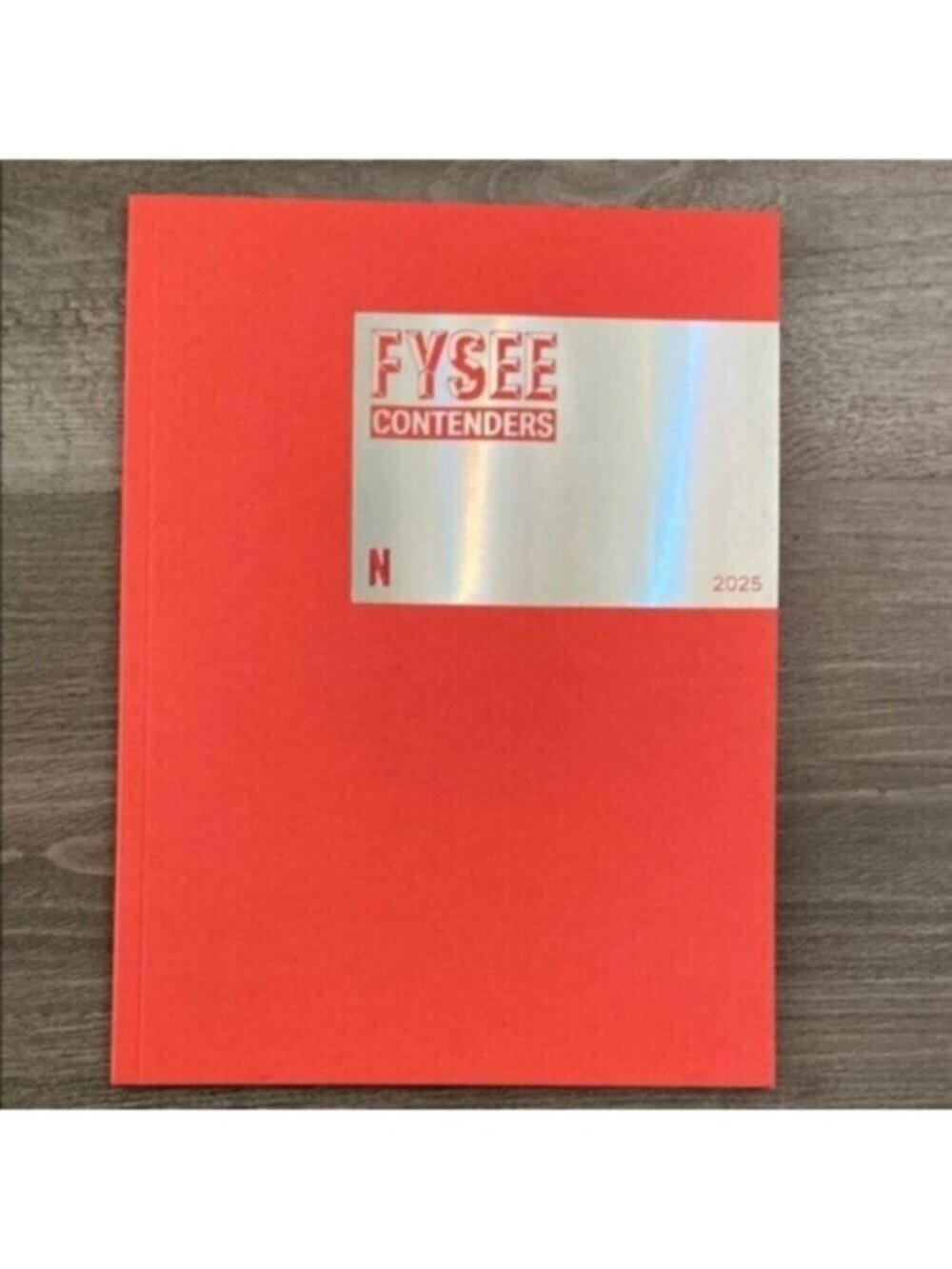 NWOT Netflix FYSEE 2025 Contenders FYC Booklet Promo For Your Consideration Emmy